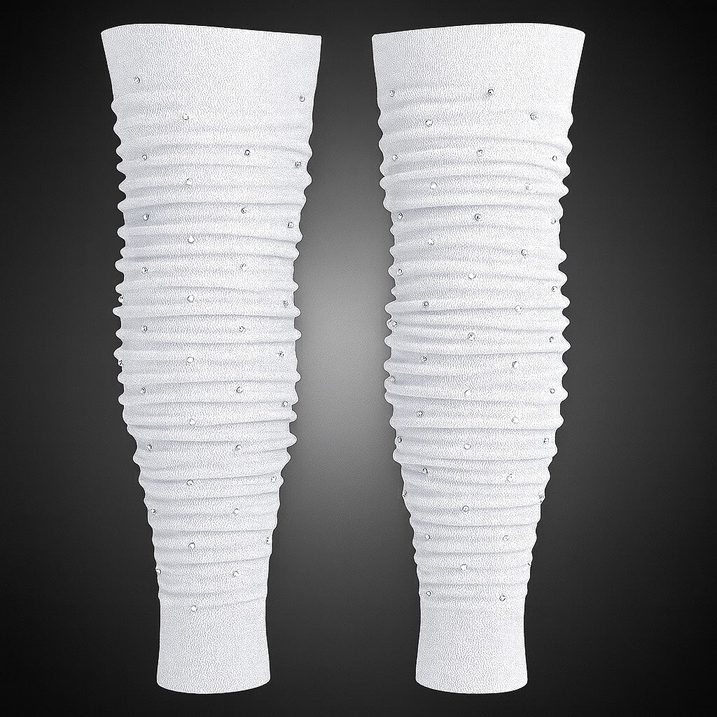 Rhinestone Scrunch Socks